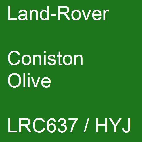 Land-Rover, Coniston Olive, LRC637 / HYJ.